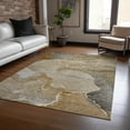 thumbnail image 1 of Addison Rugs Chantille Indoor/Outdoor Transitional Watercolors Brown Washable Rectangle Rug, 10' x 14', 1 of 6