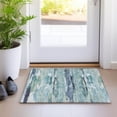 thumbnail image 1 of Addison Rugs Chantille Indoor/Outdoor Transitional Geometric, Abstract Aloe Washable Rectangle Rug, 1'8" x 2'6", 1 of 6