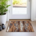 thumbnail image 1 of Addison Rugs Chantille Indoor/Outdoor Transitional Geometric, Abstract Copper Washable Rectangle Rug, 1'8" x 2'6", 1 of 6