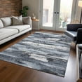 thumbnail image 1 of Addison Rugs Chantille Indoor/Outdoor Transitional Geometric, Abstract Gray Washable Rectangle Rug, 5' x 7'6", 1 of 6