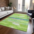 thumbnail image 1 of Addison Rugs Chantille Indoor/Outdoor Transitional Geometric, Abstract Lime Washable Rectangle Rug, 3' x 5', 1 of 6
