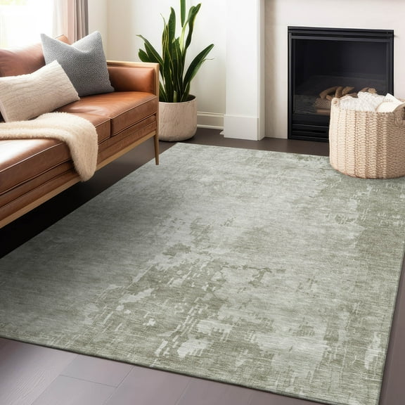Addison Rugs Chantille Indoor/Outdoor Transitional Abstract Linen Washable Rectangle Rug, 10' x 14'