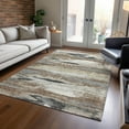 thumbnail image 1 of Addison Rugs Chantille Indoor/Outdoor Transitional Geometric, Abstract Taupe Washable Rectangle Rug, 10' x 14', 1 of 6