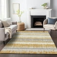 thumbnail image 1 of Addison Rugs Chantille Indoor/Outdoor Transitional Stripes Gold Washable Rectangle Rug, 5' x 7'6", 1 of 6