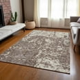 thumbnail image 1 of Addison Rugs Chantille Indoor/Outdoor Transitional Abstract Brown Washable Rectangle Rug, 3' x 5', 1 of 6
