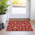 thumbnail image 1 of Addison Rugs Chantille Indoor/Outdoor Transitional Geometric Red Washable Rectangle Rug, 1'8" x 2'6", 1 of 6