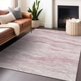 thumbnail image 1 of Addison Rugs Chantille Indoor/Outdoor Transitional Stripes Pink Washable Rectangle Rug, 5' x 7'6", 1 of 6