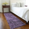 thumbnail image 1 of Addison Rugs Chantille Indoor/Outdoor Transitional Organic Purple Washable Runner Rug, 2'3" x 7'6", 1 of 6