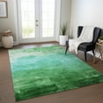 thumbnail image 1 of Addison Rugs Chantille Indoor/Outdoor Transitional Stripes Green Washable Rectangle Rug, 9' x 12', 1 of 6