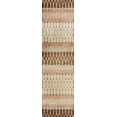 thumbnail image 1 of Addison Rugs Machine Washable Indoor/ Outdoor Addison Bravado Geometric Ikat Rug Canyon - 2'3" x 7'6", 1 of 8