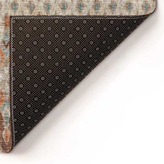 Addison Rugs Machine Washable Indoor/ Outdoor Addison Bravado Geometric Ikat Rug Canyon - 3' x 5'