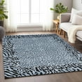thumbnail image 1 of Addison Rugs Chantille Indoor/Outdoor Transitional Animal Skin Blue Washable Rectangle Rug, 5' x 7'6", 1 of 6