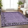 thumbnail image 1 of Addison Rugs Chantille Indoor/Outdoor Transitional Animal Skin Purple Washable Rectangle Rug, 8' x 10', 1 of 6