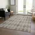thumbnail image 1 of Addison Rugs Chantille Indoor/Outdoor Transitional Geometric Beige Washable Rectangle Rug, 8' x 10', 1 of 6