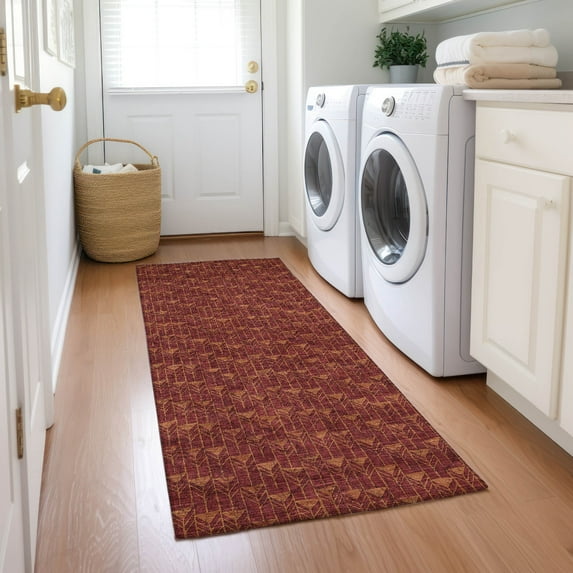 Chantille ACN514 Burgundy 23" x 76" Rug
