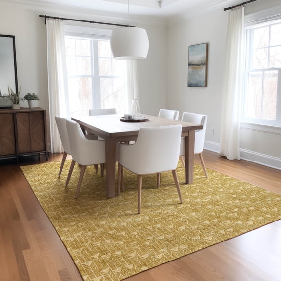 Chantille ACN514 Gold 3 x 5 Rug