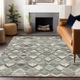 thumbnail image 1 of Addison Rugs Chantille Indoor/Outdoor Transitional Geometric Sage Washable Rectangle Rug, 10' x 14', 1 of 6