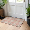 thumbnail image 1 of Addison Rugs Chantille Indoor/Outdoor Transitional Formal Salmon Washable Rectangle Rug, 1'8" x 2'6", 1 of 6