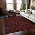 thumbnail image 1 of Addison Rugs Chantille Indoor/Outdoor Transitional Panel Burgundy Washable Rectangle Rug, 10' x 14', 1 of 6