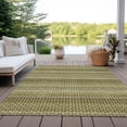 thumbnail image 1 of Addison Rugs Machine Washable Indoor/ Outdoor Boho Mosaic Chantille Rug 2'6" x 3'10" - Aloe, 1 of 5