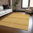 thumbnail image 1 of Addison Rugs Chantille Indoor/Outdoor Transitional Stripes Wheat Washable Rectangle Rug, 9' x 12', 1 of 6