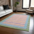 thumbnail image 1 of Addison Rugs Chantille Indoor/Outdoor Transitional Stripes Lime Washable Rectangle Rug, 10' x 14', 1 of 6