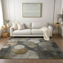 Addison Rugs Chantille Indoor/Outdoor Transitional Organic Brown Washable Rectangle Rug, 3' x 5'