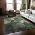 thumbnail image 1 of Addison Rugs Chantille Indoor/Outdoor Transitional Organic Green Washable Rectangle Rug, 3' x 5', 1 of 6