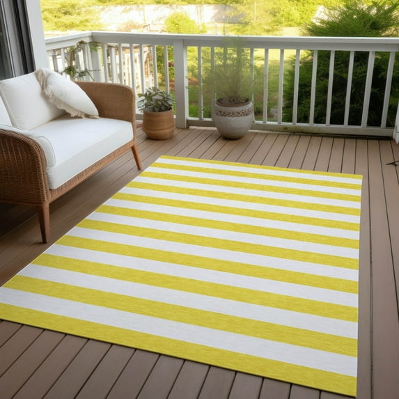 Chantille ACN528 Yellow 3 x 5 Rug