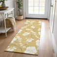 thumbnail image 1 of Addison Rugs Chantille Indoor/Outdoor Transitional Floral Gold Washable Runner Rug, 2'3" x 7'6", 1 of 6