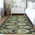 thumbnail image 1 of Addison Rugs Chantille Indoor/Outdoor Transitional Southwest Olive Washable Rectangle Rug, 5' x 7'6", 1 of 6