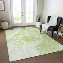 Addison Rugs Chantille Indoor/Outdoor Transitional Modern Aloe Washable Rectangle Rug, 10' x 14'