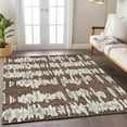 thumbnail image 1 of Addison Rugs Machine Washable Indoor/ Outdoor Chantille Abstract Contemporary Rug Brown - 8' x 10', 1 of 6