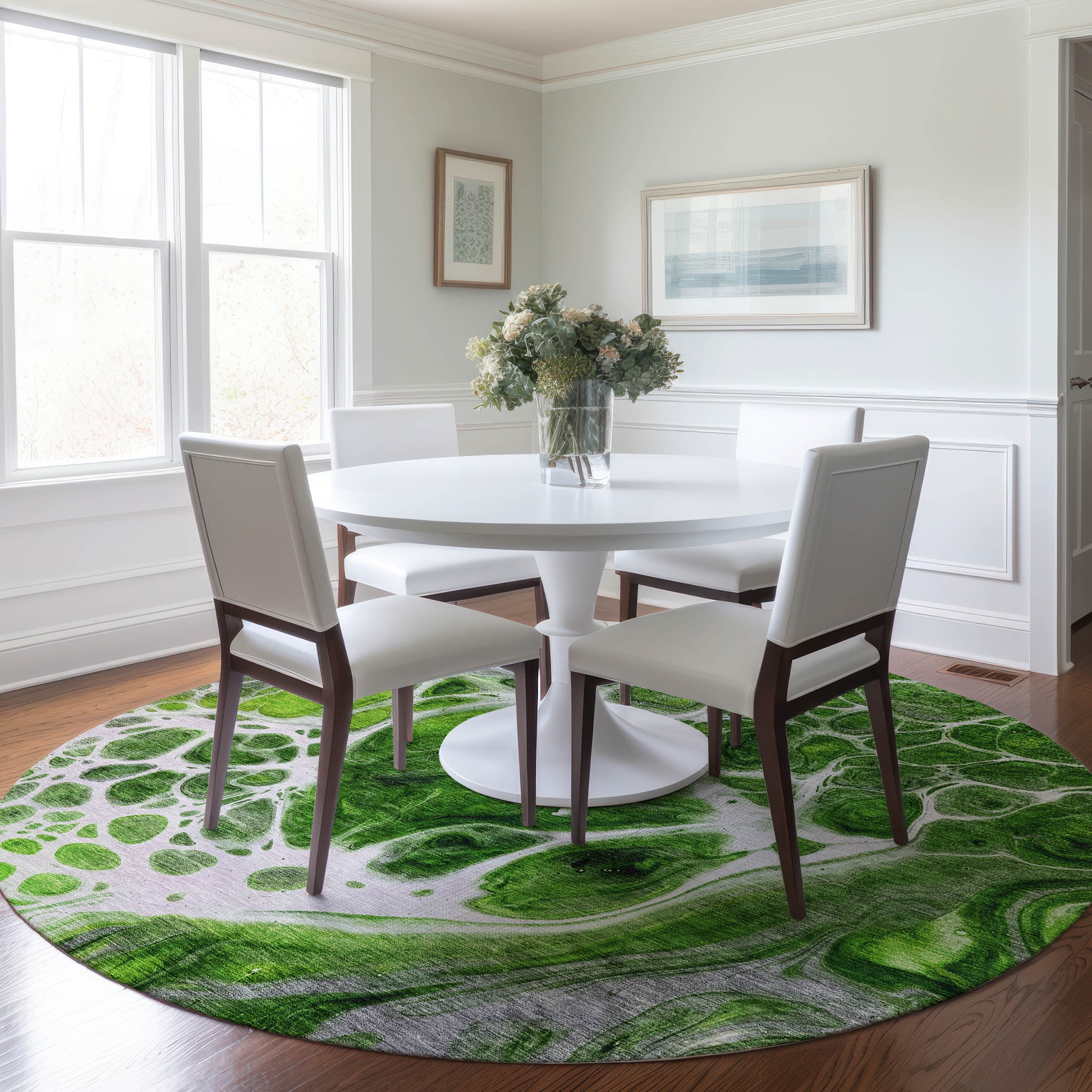 Addison Rugs Chantille Indoor/Outdoor Transitional Modern Lime Washable ...