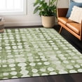 thumbnail image 1 of Addison Rugs Chantille Indoor/Outdoor Transitional Circles Aloe Washable Rectangle Rug, 8' x 10', 1 of 6