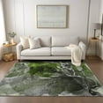 thumbnail image 1 of Addison Rugs Chantille Indoor/Outdoor Contemporary Watercolors Green Washable Rectangle Rug, 10' x 14', 1 of 6
