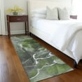 thumbnail image 1 of Addison Rugs Chantille Indoor/Outdoor Contemporary Watercolors Green Washable Runner Rug, 2'3" x 7'6", 1 of 5
