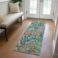 thumbnail image 1 of Addison Rugs Chantille Indoor/Outdoor Transitional Abstract Blue Washable Runner Rug, 2'3" x 7'6", 1 of 6