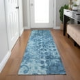 thumbnail image 1 of Addison Rugs Chantille Indoor/Outdoor Transitional Ikat Blue Washable Runner Rug, 2'3" x 7'6", 1 of 5