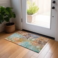 thumbnail image 1 of Addison Rugs Chantille Indoor/Outdoor Transitional Modern Coral Washable Rectangle Rug, 1'8" x 2'6", 1 of 6
