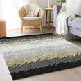 thumbnail image 1 of Addison Rugs Chantille Indoor/Outdoor Transitional Stripes Black Washable Rectangle Rug, 5' x 7'6", 1 of 6