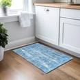 thumbnail image 1 of Addison Rugs Chantille Indoor/Outdoor Transitional Stripes Blue Washable Rectangle Rug, 1'8" x 2'6", 1 of 6