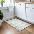 thumbnail image 1 of Addison Rugs Chantille Indoor/Outdoor Transitional Stripes Gray Washable Rectangle Rug, 1'8" x 2'6", 1 of 6