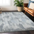 thumbnail image 1 of Addison Rugs Chantille Indoor/Outdoor Transitional Stripes Gray Washable Rectangle Rug, 2'6" x 3'10", 1 of 6