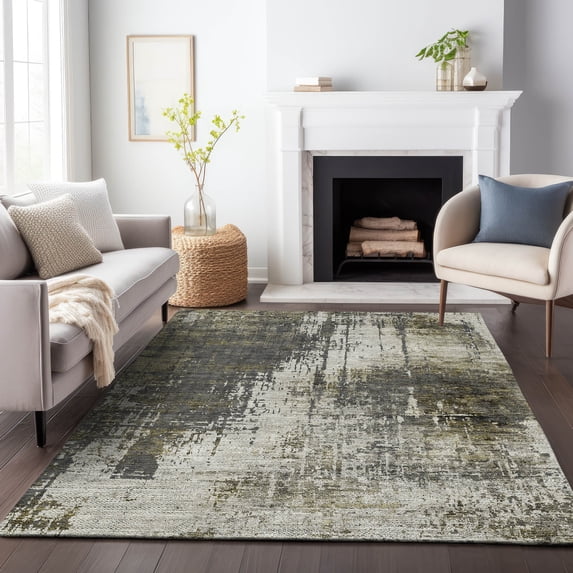 Addison Rugs Chantille Indoor/Outdoor Transitional Modern Taupe Washable Rectangle Rug, 2'6" x 3'10"