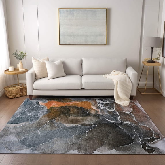 Chantille ACN503 Orange 8 x 10 Rug