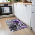 thumbnail image 1 of Addison Rugs Chantille Indoor/Outdoor Contemporary Watercolors Purple Washable Rectangle Rug, 1'8" x 2'6", 1 of 6