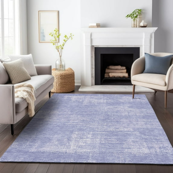 Addison Rugs Chantille Indoor/Outdoor Transitional Modern Lavender Washable Rectangle Rug, 8' x 10'