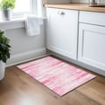 thumbnail image 1 of Addison Rugs Chantille Indoor/Outdoor Transitional Stripes Pink Washable Rectangle Rug, 1'8" x 2'6", 1 of 6