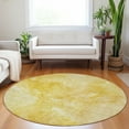 thumbnail image 1 of Addison Rugs Chantille Indoor/Outdoor Transitional Modern Gold Washable Round Rug, 8' x 8', 1 of 6